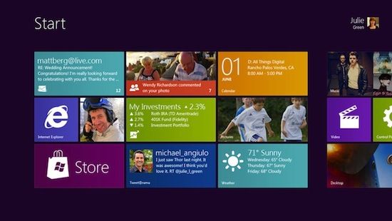 Windows 8��Metro�����봫ͳ������л����⵽�������û��ı�Թ��