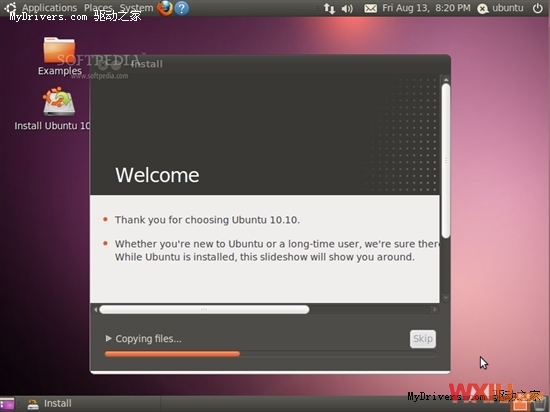 Ubuntu 10.10����ȫ�°�װ���� ����ͼ��