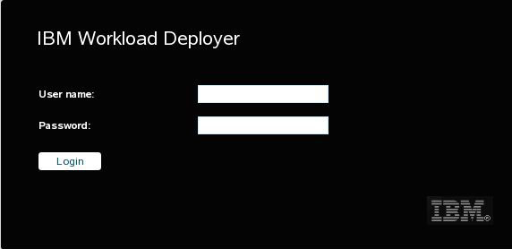 Workload Deployer ��������̨��¼����
