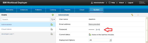 �༭ cbadmin �û�������