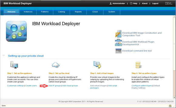 �� Welcome ���ڴ� IP Groups ����