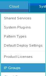 ͨ���˵����� IP Groups ����